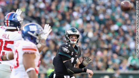 The performance of quarterback Carson Wentz  is going to be key to the Eagles&#39; chances of defending their Super Bowl title.