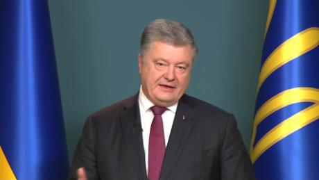 Ukrainian president Petro Poroshenko welcomed the move.