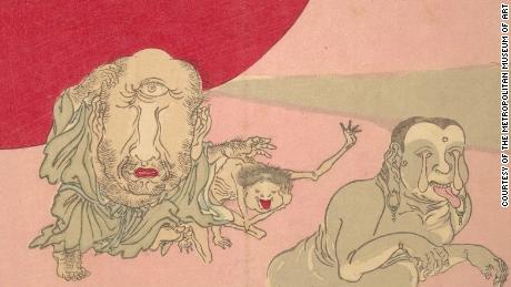 The Japanese Demon Of Painting Who Invented Manga In 1874 Cnn Style