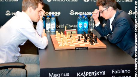 "Magnus played very well so all credit to him," said Caruana 