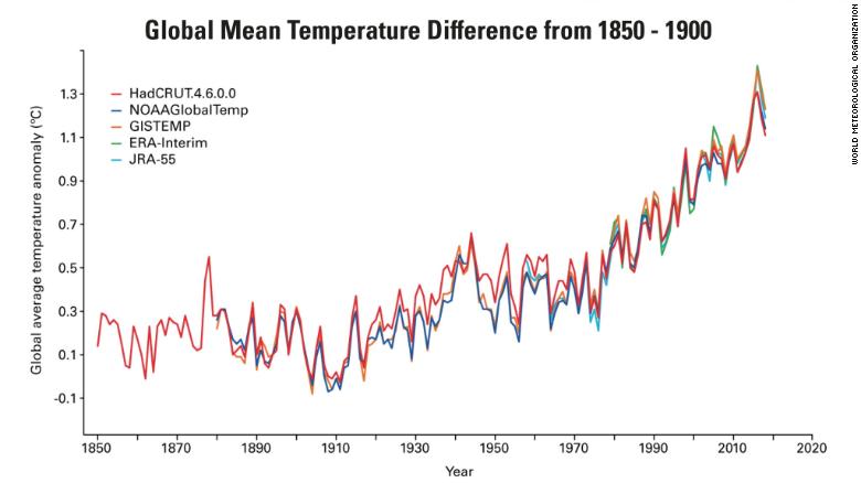 The Past Four Years Have Been The Hottest On Record And We Are Seeing The Effects Cnn