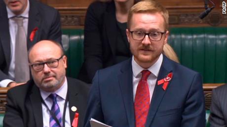 British lawmaker reveals he is HIV-positive