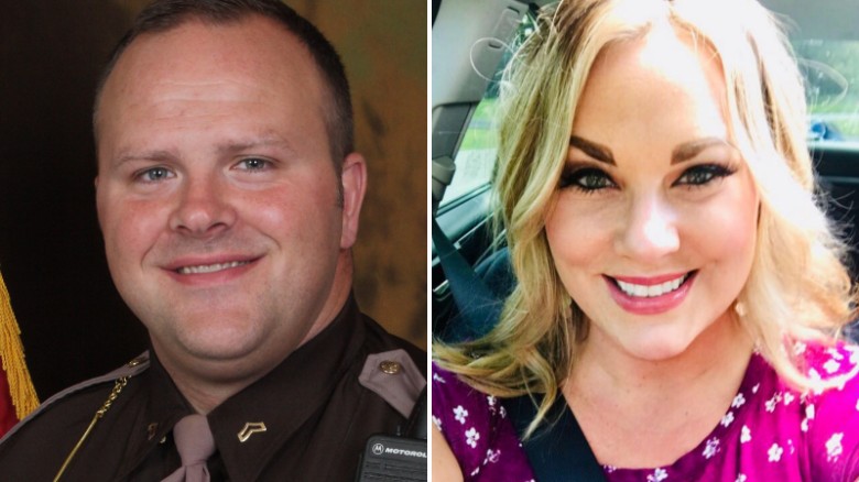 Sgt. Evan Love and Megan Nierman