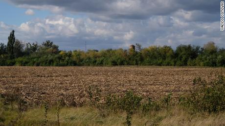 You're never short of a field in Ukraine.