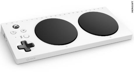 Microsoft's Xbox adaptive controller.