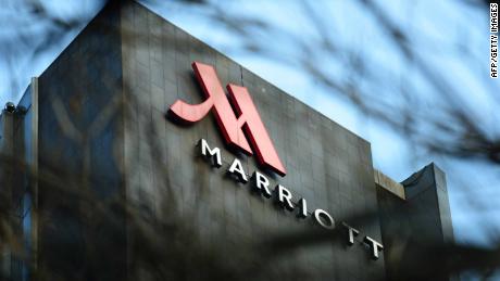 This photo taken on January 11, 2018 shows a Marriott logo in Hangzhou in China&#39;s Zhejiang province.
Authorities in China have shut down Marriott&#39;s local website for a week after the US hotel giant mistakenly listed Chinese-claimed regions such as Tibet and Hong Kong as separate countries. / AFP PHOTO / - / China OUT        (Photo credit should read -/AFP/Getty Images)