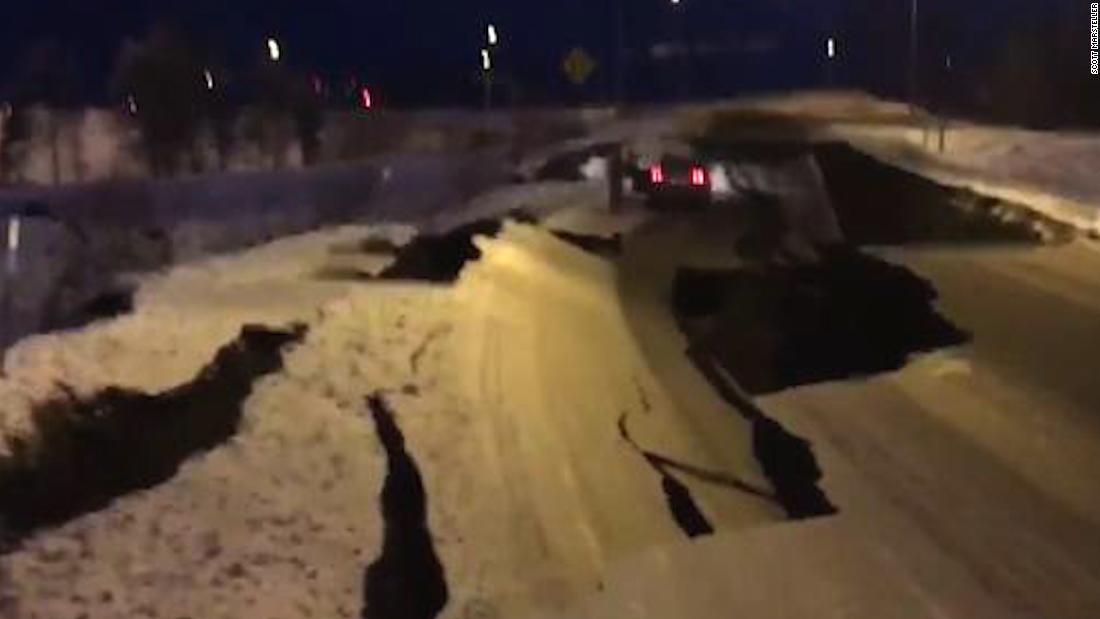 Watch as an earthquake hits Alaska - CNN Video