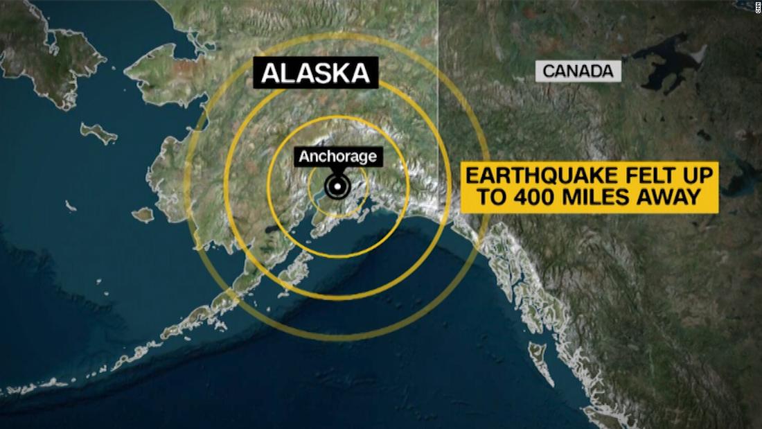 Watch as an earthquake hits Alaska CNN Video