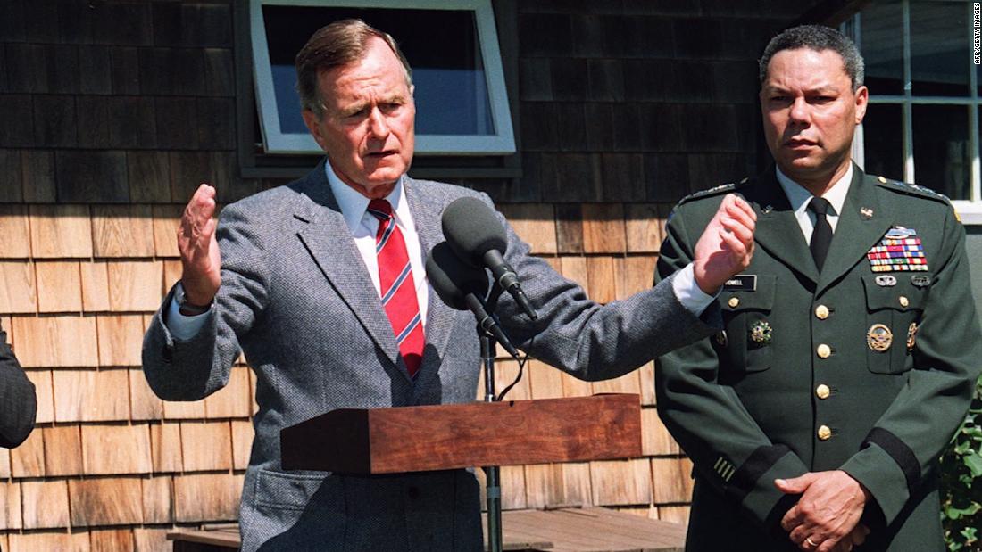 Gen. Colin Powell remembers George H.W. Bush - CNN Video
