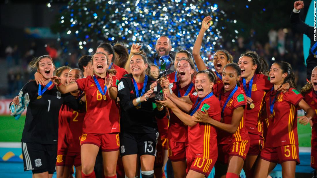 España ganó el Mundial de fútbol femenino sub17 tras derrotar a México