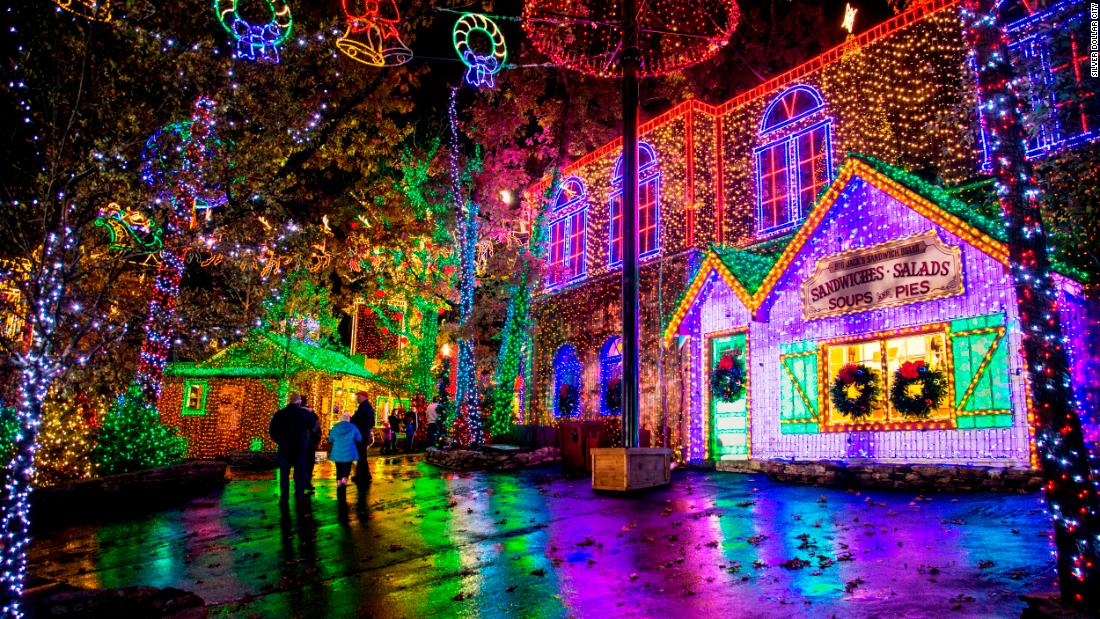 &lt;strong&gt;Silver Dollar City (Branson, Missouri): &lt;/strong&gt;An Old Time Christmas in Branson, Missouri, glows and twinkles with more than 6.5 million lights and a 5-story special effects tree.