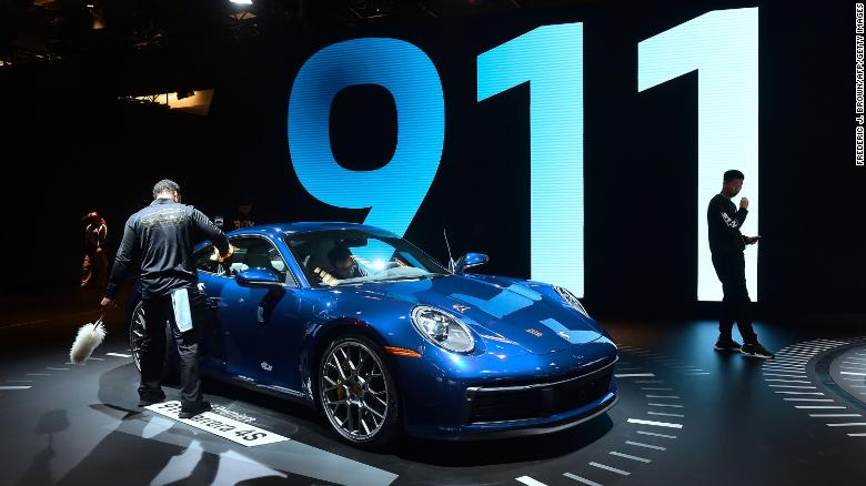 Porsche unveiled the eighth generation of the 911 at an event near Los Angeles.