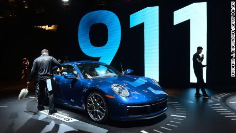 Porsche unveiled the eighth generation of the 911 at an event near Los Angeles.