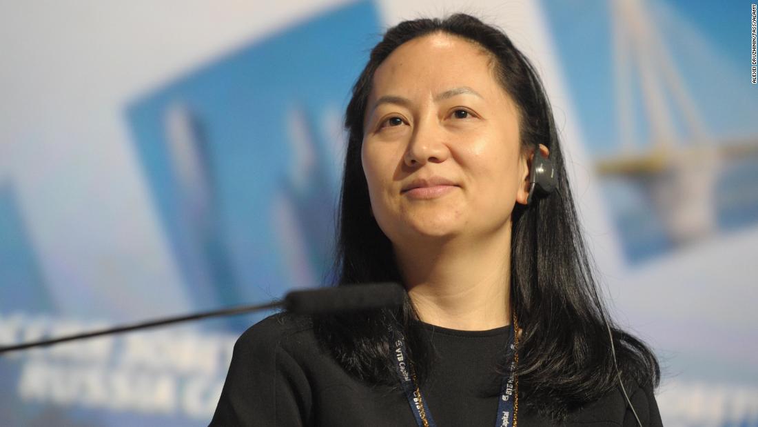 A 2014 file photograph of Meng Wanzhou. 