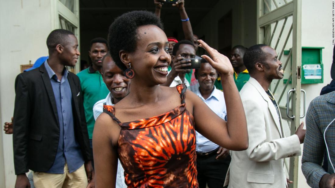 Diane Rwigara leaves Kigali's High Court after her acquittal last December. 