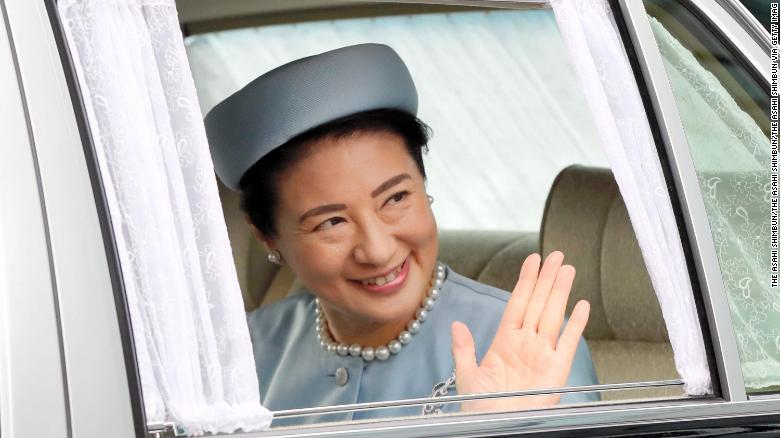 Crown Princess Masako arrives at the Imperial Palace in Tokyo as she turned 55 on December 9, 2018.