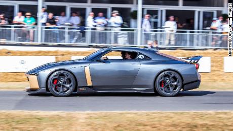 The original Nissan GT-R50 at the Goodwood Festival of Speed in England in July.