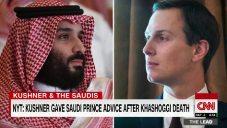 Image result for kushner and saudi prince meeting cnn