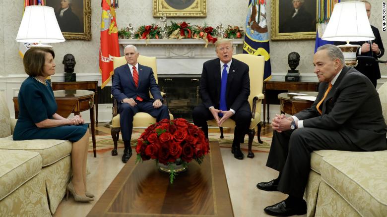 Trump, Pelosi spar in Oval Office meeting
