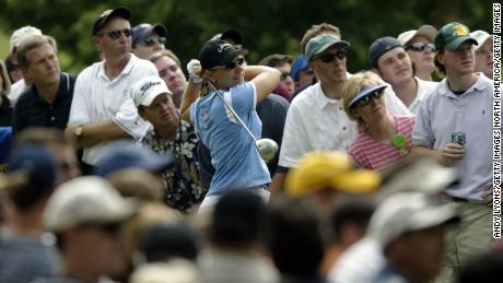 Annika Sorenstam plays on men&#39;s PGA Tour in 2003