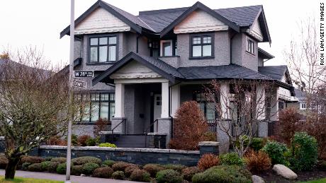 A Vancouver home reported to be owned by Meng Wanzhou and her husband.