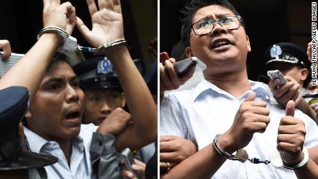 Jailed for exposing a massacre: Reuters journalists mark one year in Myanmar prison