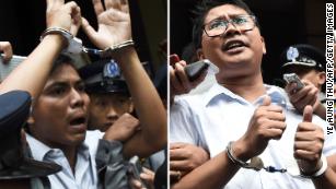 Jailed for exposing a massacre: Reuters journalists mark one year in Myanmar prison