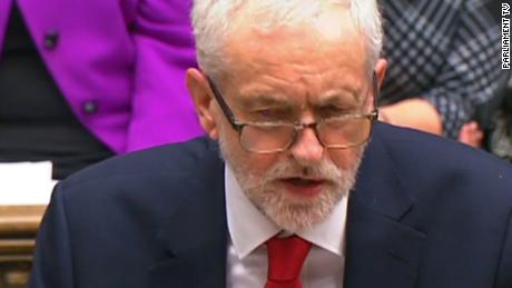 Corbyn slams May&#39;s behavior as &#39;contemptuous&#39;