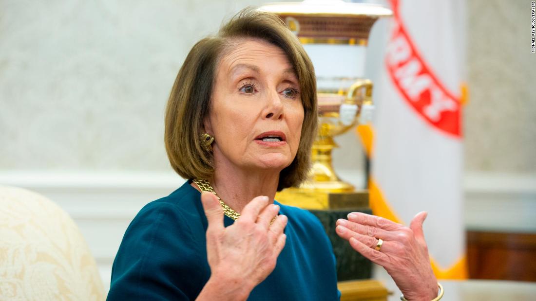 Despite the disadvantage of her soft seat, Pelosi sat ramrod straight, projecting strength right back at Trump. When Trump said, &quot;Nancy is in a situation where it's not easy for her to talk right now, and I understand that,&quot; referring to her upcoming leadership election, Pelosi pushed back. &quot;Mr. President, please don't characterize the strength that I bring to this meeting as the leader of the House Democrats who just won a big victory,&quot; she shot back at him.