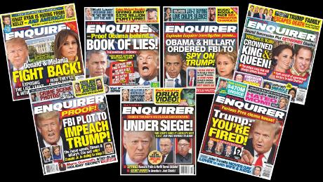 How the National Enquirer broke up with President Trump
