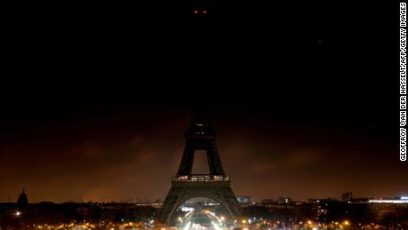 The Eiffel Tower will be extinguished on December 13, 2018.