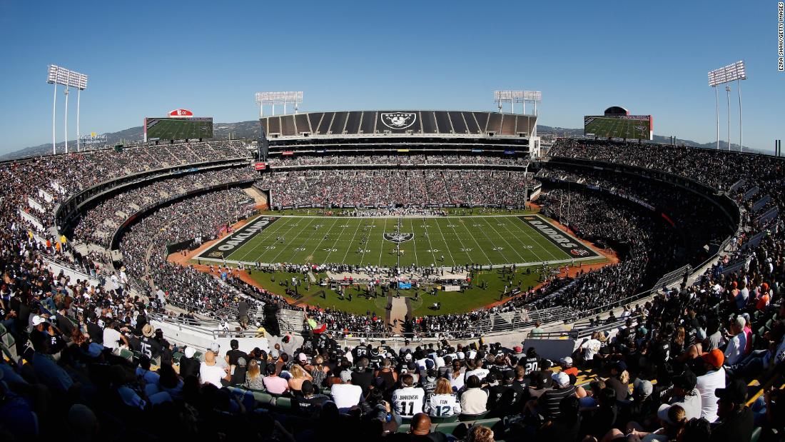 Raiders home for 2019 NFL season currently unclear - CNN