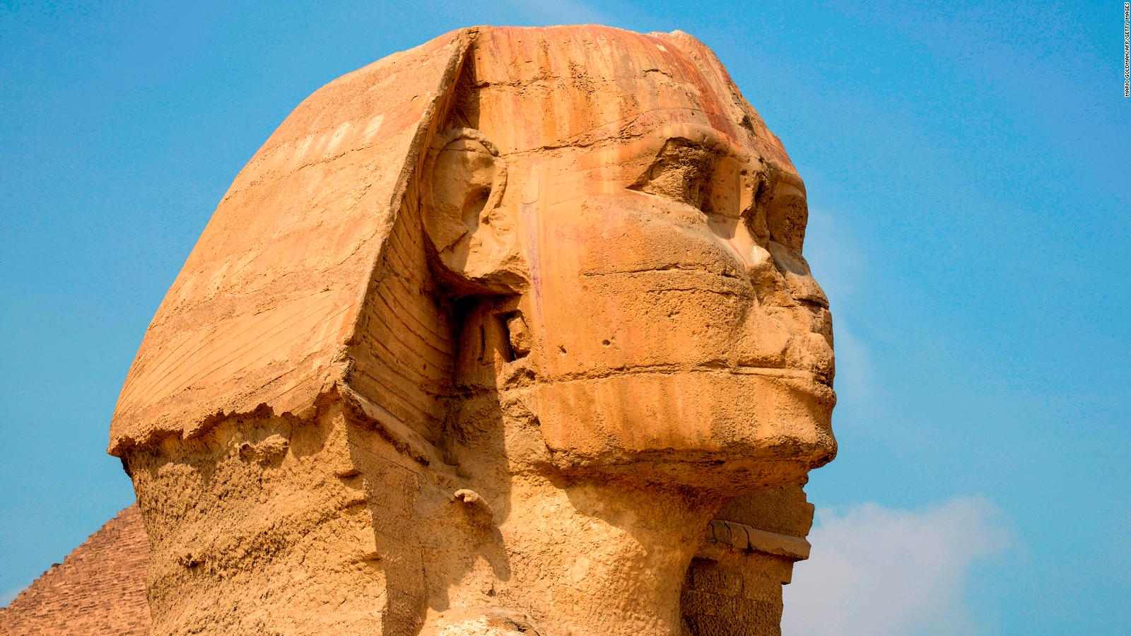 Ancient Egyptian Golden Figurines Tutankhamen Rameses II Sphinx Pyramid Isis New 