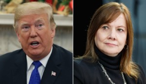 Trump says GM 'is not going to be treated well' after layoffs