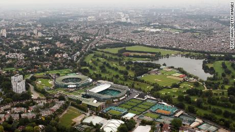 Wimbledon organizers have bought a neighboring golf club to expand the grand slam&#39;s facilities.  