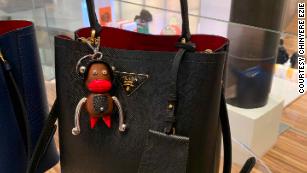 prada blackface keychain