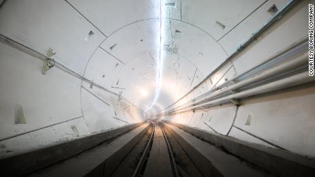 The Boring Company's 1.14-mile tunnel is designed to test new transportation technologies.