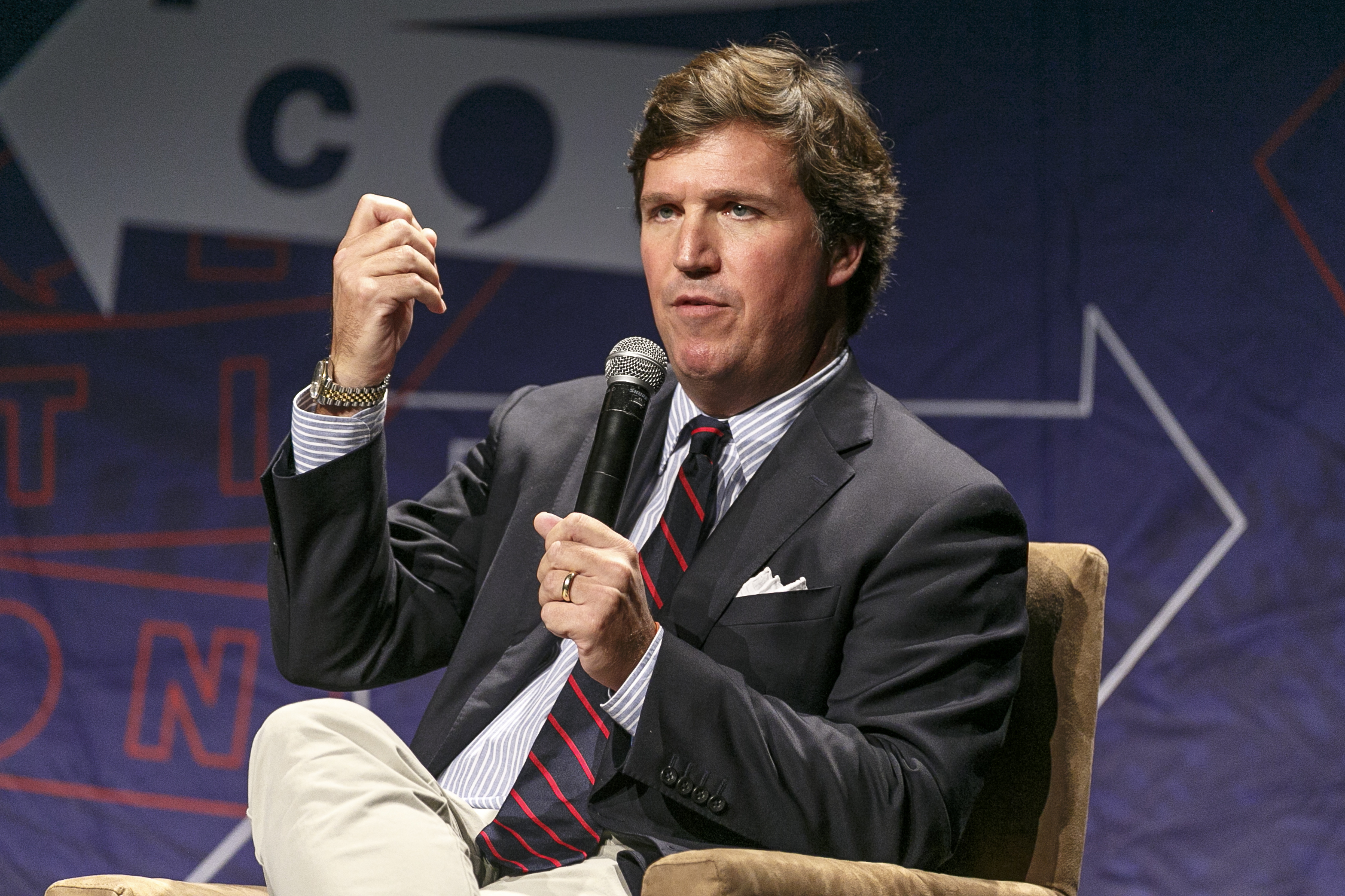 tucker carlson watch rolex