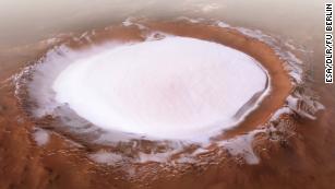 Glaciers on Mars reveal the planet&#39;s many ice ages