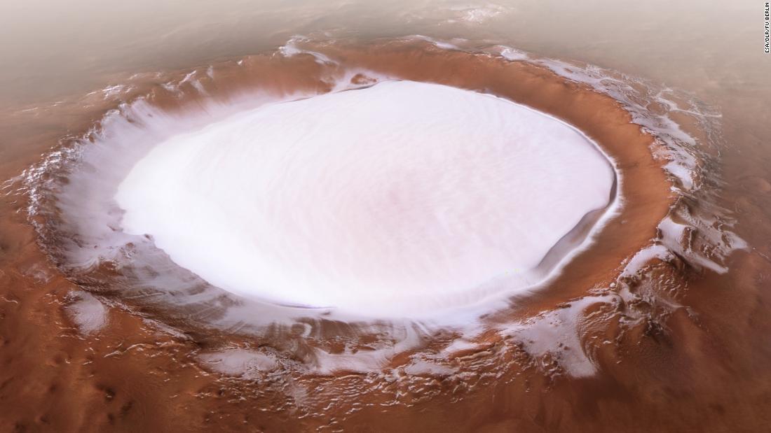 Les glaciers sur Mars révèlent les nombreuses périodes glaciaires de la planète