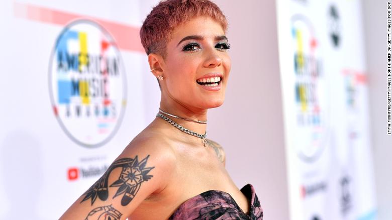 Halsey unveils new album cover showing the ‘joys and horrors of pregnancy and childbirth’