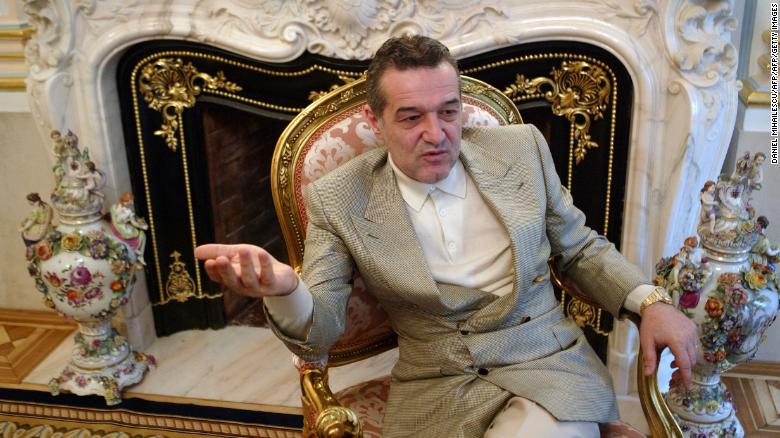 Becali was handed a prison sentence in May 2013 over abuses of his political power.