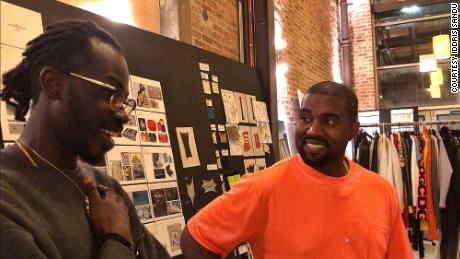 Sandu said he worked with Kanye West on creating tech experiences around the rapper's latest album.