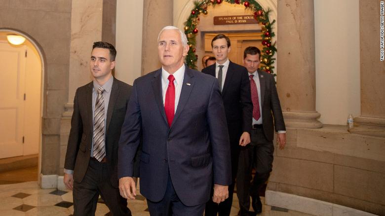 Mike Pence: 'No wall, no deal' to end partial government shutdown