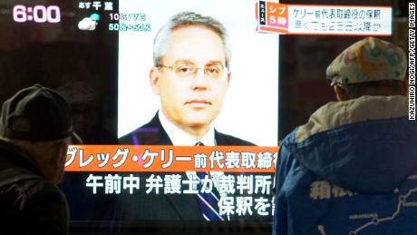 Former Nissan director Greg Kelly was arrested in Tokyo more than a month ago.