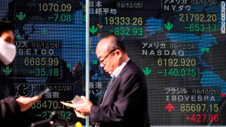 Japanese stocks dropped sharply on Tuesday.