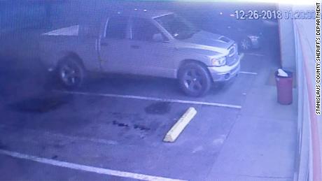 Police say the unidentified man drove a gray, extended-cab Dodge Ram pickup. 