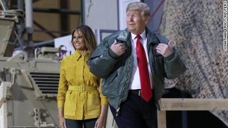President Trump&#39;s holiday visit to US troops in Iraq