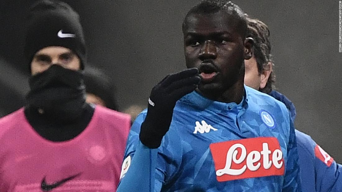 Napoli 'will stop playing' if players are racially abused