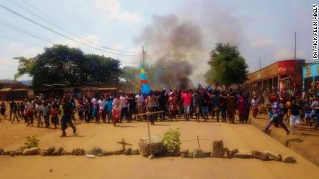 Protests erupt in Congo over presidential election delays